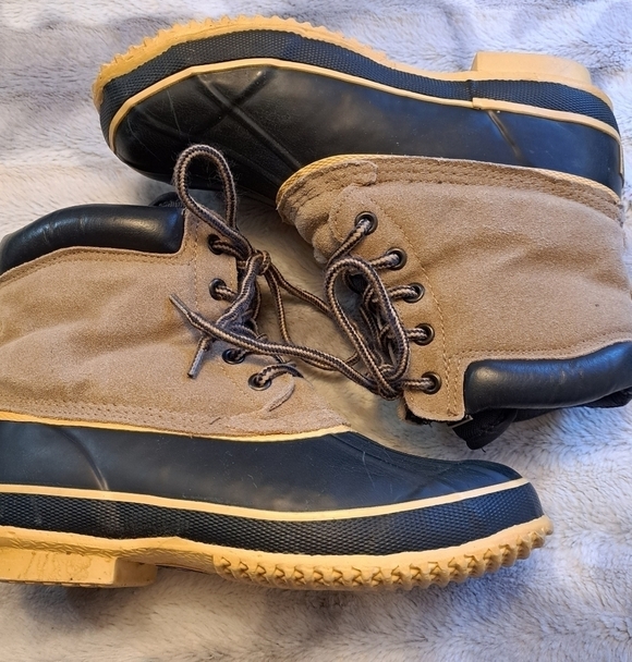 Rugged Exposure Leather Winter Duck Boot   Size 7 - Picture 6 of 10